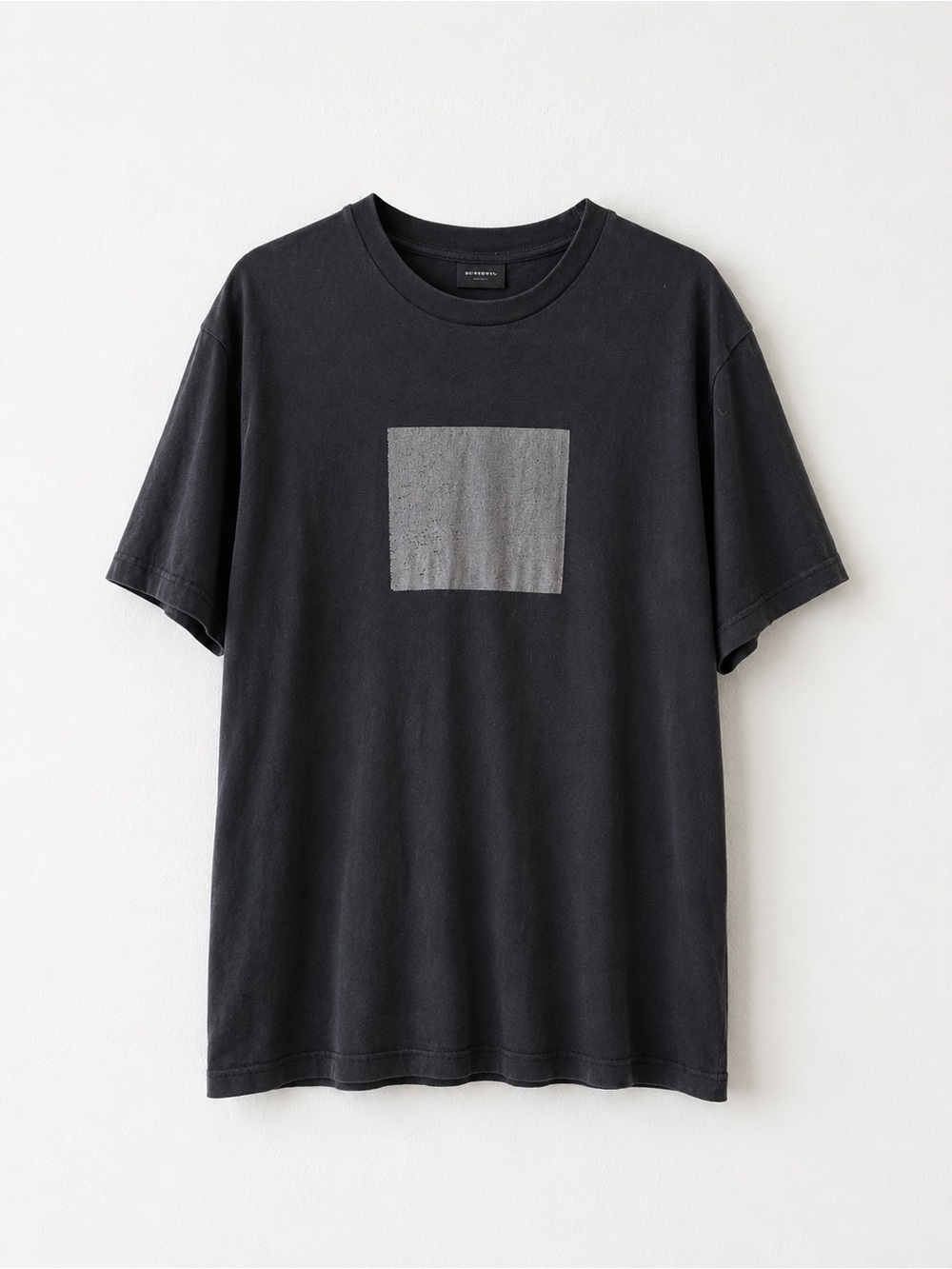 Diesel Black Graphic T-Shirt XL 100% Cotton Oversized Minimalist Box Logo Tee - Picture 2 of 9